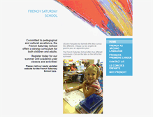 Tablet Screenshot of ecolefrancaisedusamedi.org